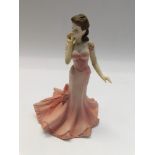 Coalport figurine : Age of Elegance , Sweet Sunrise , figure of the year 1999 ,