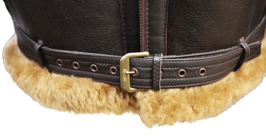 Irvin- a gentleman's RAF style Aviator sheepskin flying jacket by manufacturers Irvin of - Image 3 of 6