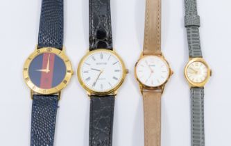 A collection of ladies dress watches inclining Gucci, Montine, Timex and Cluse, most  quartz