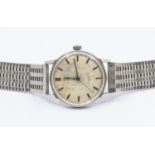 Omega- a gentleman's steel cased vintage Omega Seamaster 600 wristwatch, comprising a signed