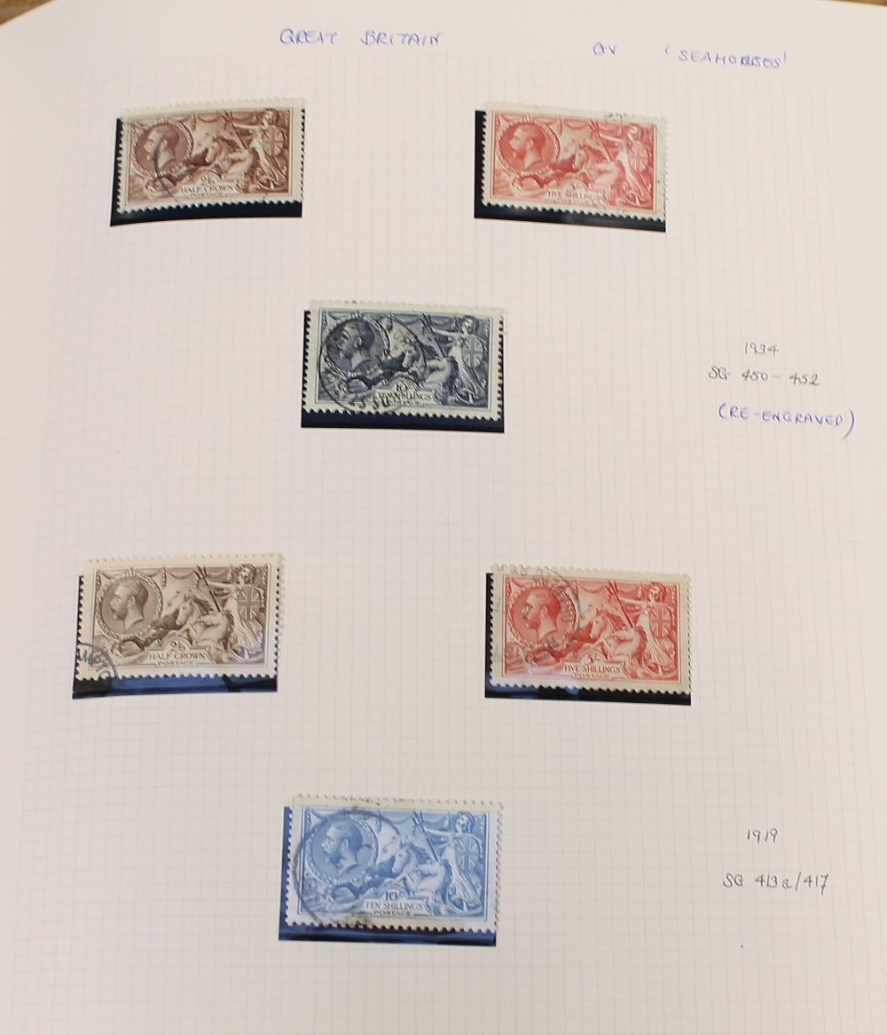 GB - Collection Neatly Presented in Devon Stamp Album with much Interest throughout .  1840 1d - Bild 7 aus 12