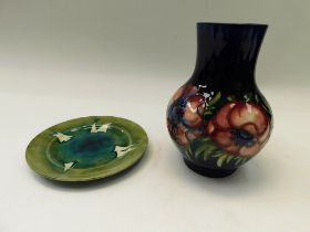 A 1950s Moorcroft Anenome vase, approx 6.75 " tall, no chips, cracks or restoration, factory marks