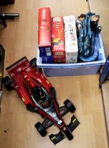 Toys: A collection of assorted toys to include: four Action Man pieces: figures and racing car;