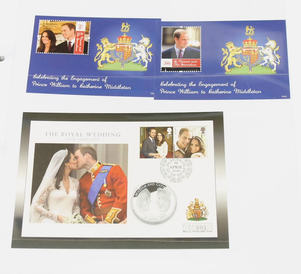 Large Attractive collection of Covers , Stamps , & Mini Sheets for the Royal Wedding of HRH Prince W - Image 4 of 9