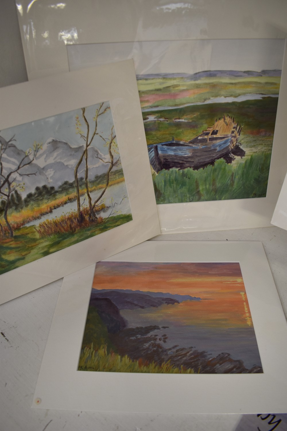 A collection of artwork by Ashbourne artist Helen K. Knight (20th century). (22) - Bild 3 aus 4