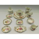 A collection of Royal Crown Derby posie china items to include vases , jugs , small trinkets etc