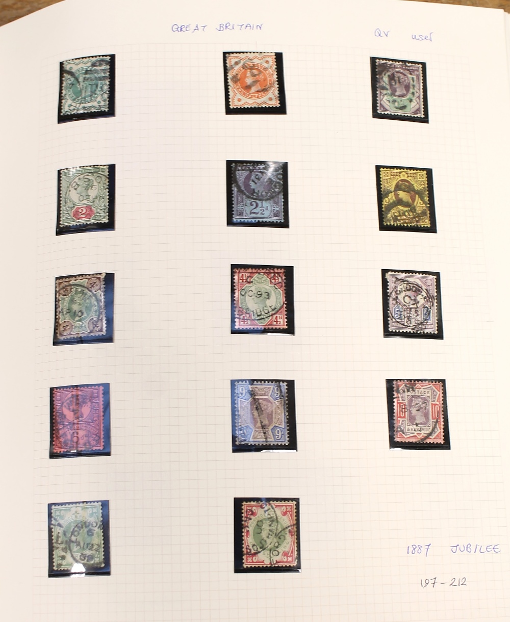 GB - Collection Neatly Presented in Devon Stamp Album with much Interest throughout .  1840 1d - Bild 4 aus 12