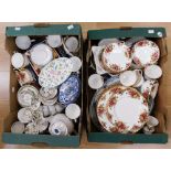 A quantity of mixed ceramics including Royal Albert 'Old Country Roses' dinner, medium sized and