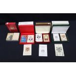Playing Cards: a mixed collection of 1990s and 2000s commemorative and novelty playing cards in