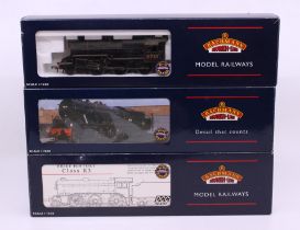 Bachmann: A collection of three boxed Bachmann, OO Gauge, locomotive and tenders, to comprise: