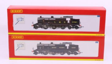 Hornby: A boxed Hornby, OO Gauge, LMS Fowler 2-6-4T Class 4P Locomotive 2341, Reference R2397; and