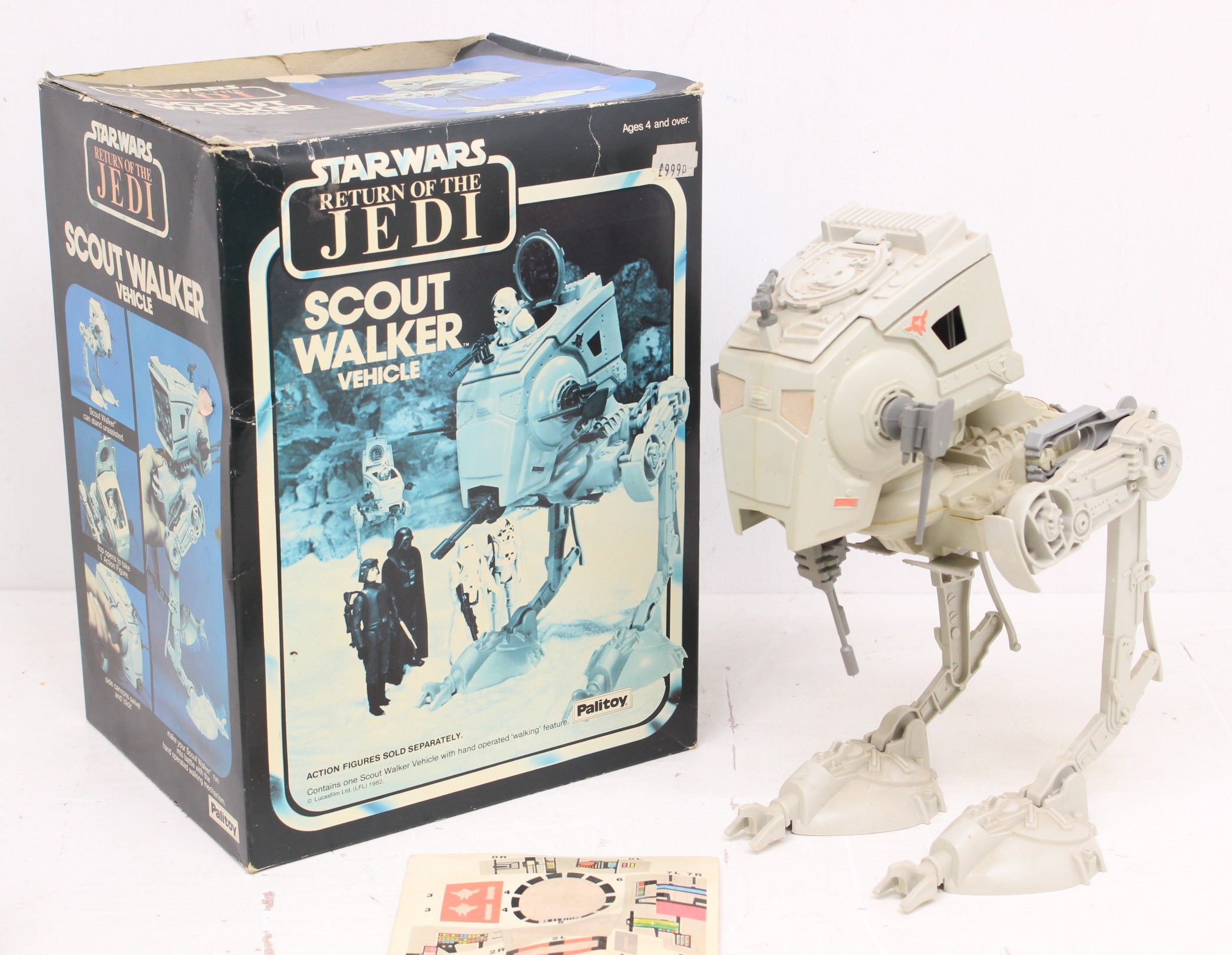 Star Wars: A Star Wars: Return of the Jedi, Palitoy, Scout Walker Vehicle, © 1982, boxed, - Image 2 of 3