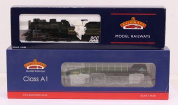 Bachmann: A boxed Bachmann, OO Gauge, Ivatt Class 2 2-6-0 46520 BR Green Lined Crest, Reference 32-