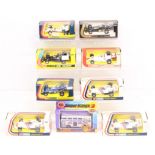 Corgi: A collection of eight boxed Corgi Toys vehicles to include: 151, 154, 155, 156, 158 nd 160 (