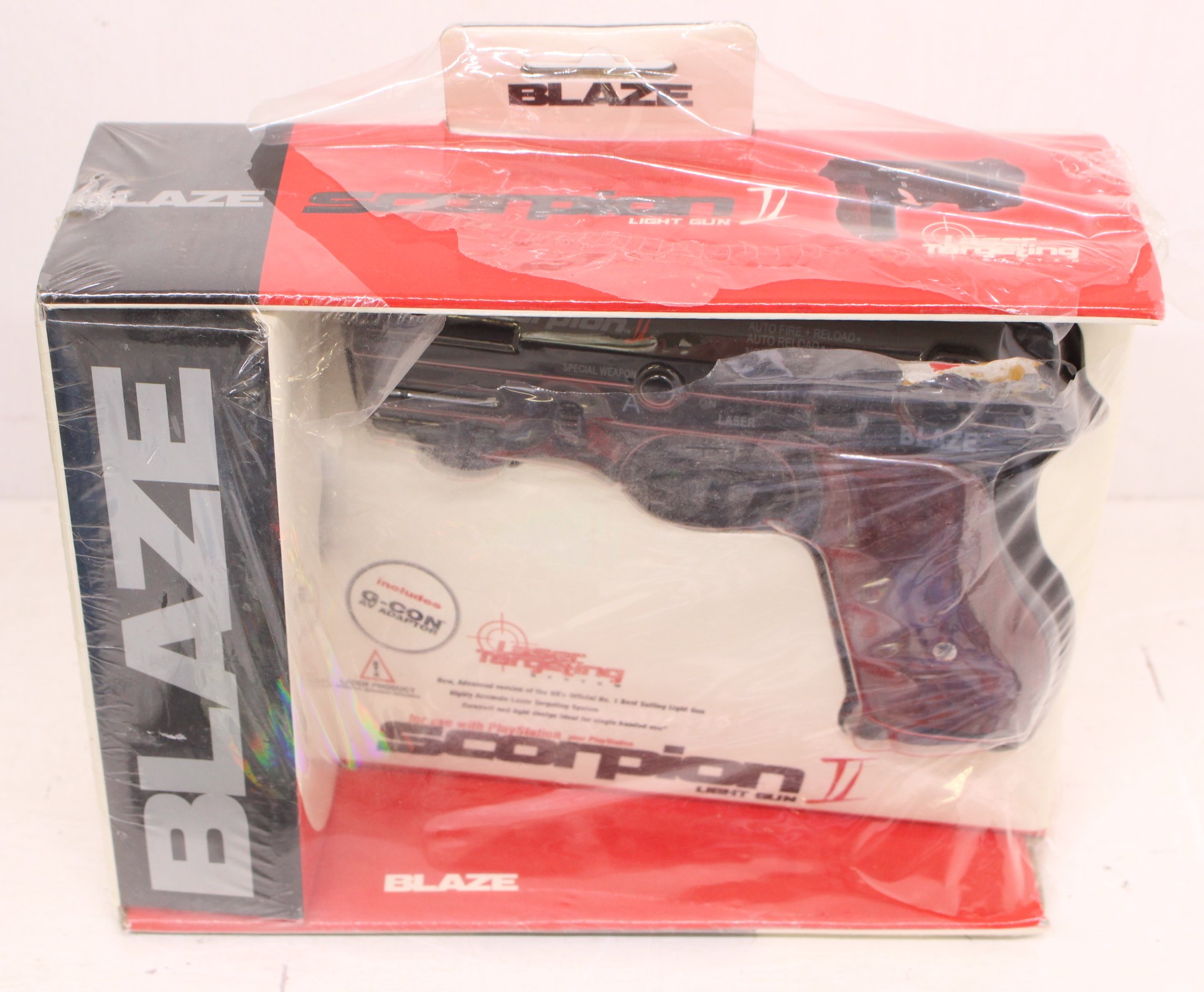 Playstation: A boxed Sony Playstation console, SCPH-1002; together with a boxed Blaze Scorpion II - Image 3 of 4