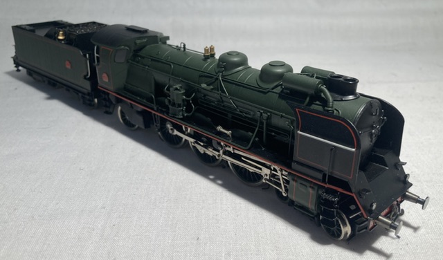 Fulgurex: A boxed HO Scale, Fulgurex, S.N.C.F. 231G 4-6-2 locomotive and tender. Contents in very - Image 5 of 7