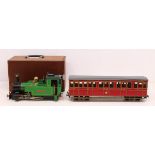 Roundhouse: A Roundhouse, Sir Reginald, 0-6-0 Tank Locomotive, green and black livery. General