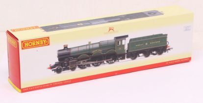 Hornby: A boxed Hornby, OO Gauge, GWR Castle Class '5011 Tintagel Castle' Decoder Fitted, locomotive