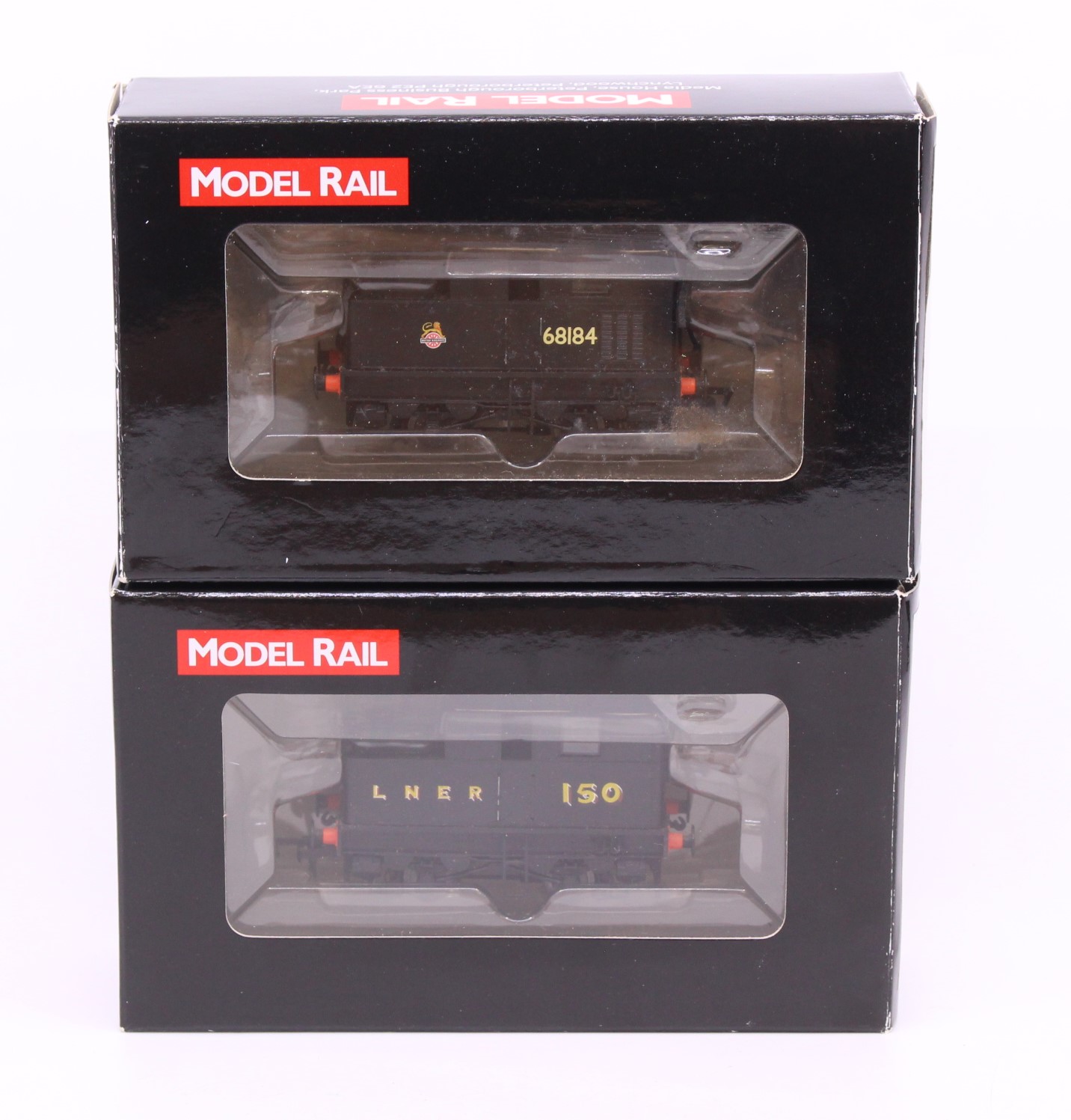 Model Rail: A pair of boxed Model Rail, OO Gauge, locomotives, to comprise: LNER 'Y1/2' Sentinel No.