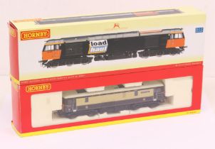 Hornby: A boxed Hornby, OO Gauge, Loadhaul Co-Co Diesel Electric Class 60 Locomotive, Reference