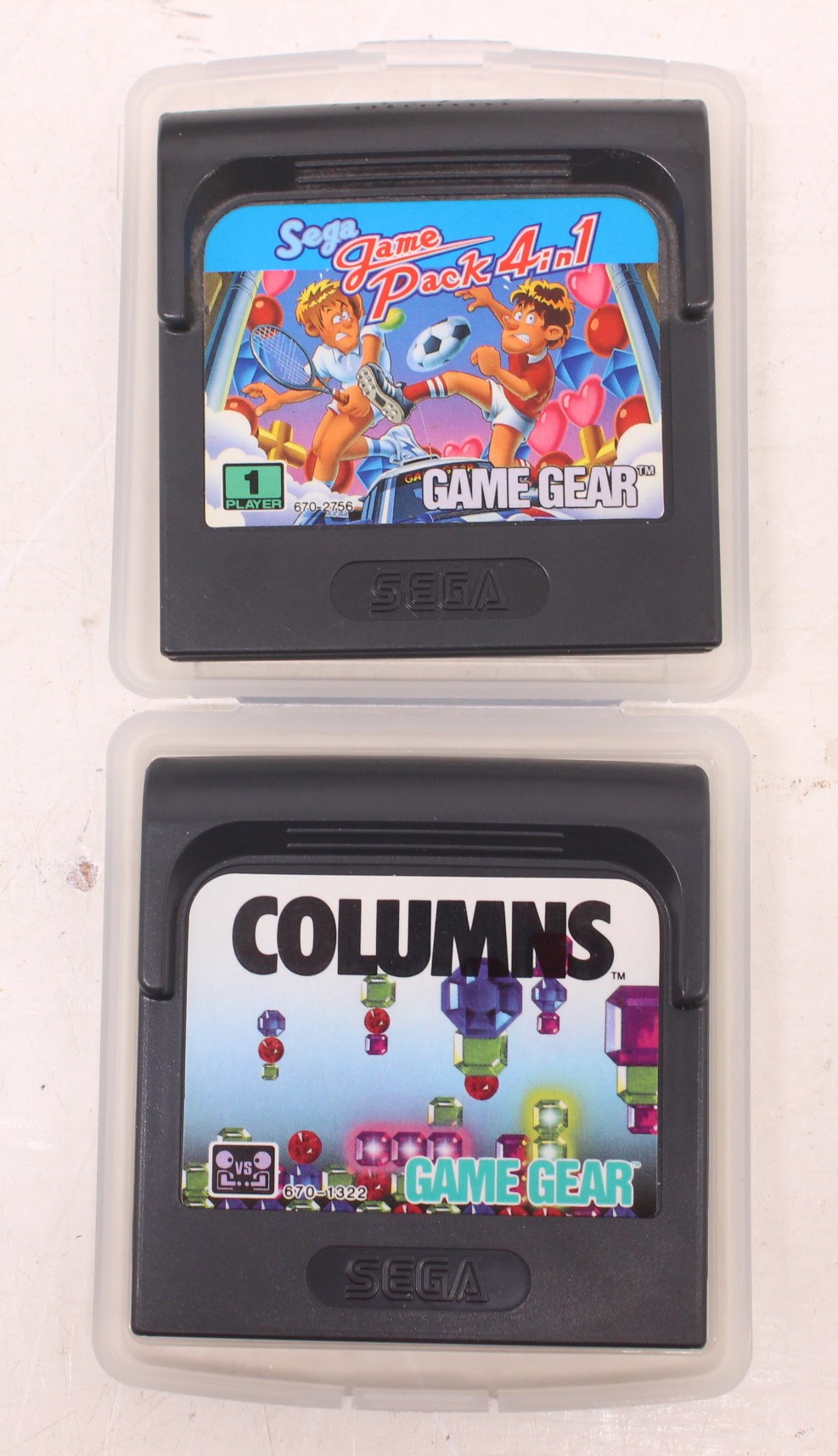 Sega: A Sega Game Gear Portable Game Console, together with Columns and Sega Game Pack 4 in 1 game - Image 4 of 5