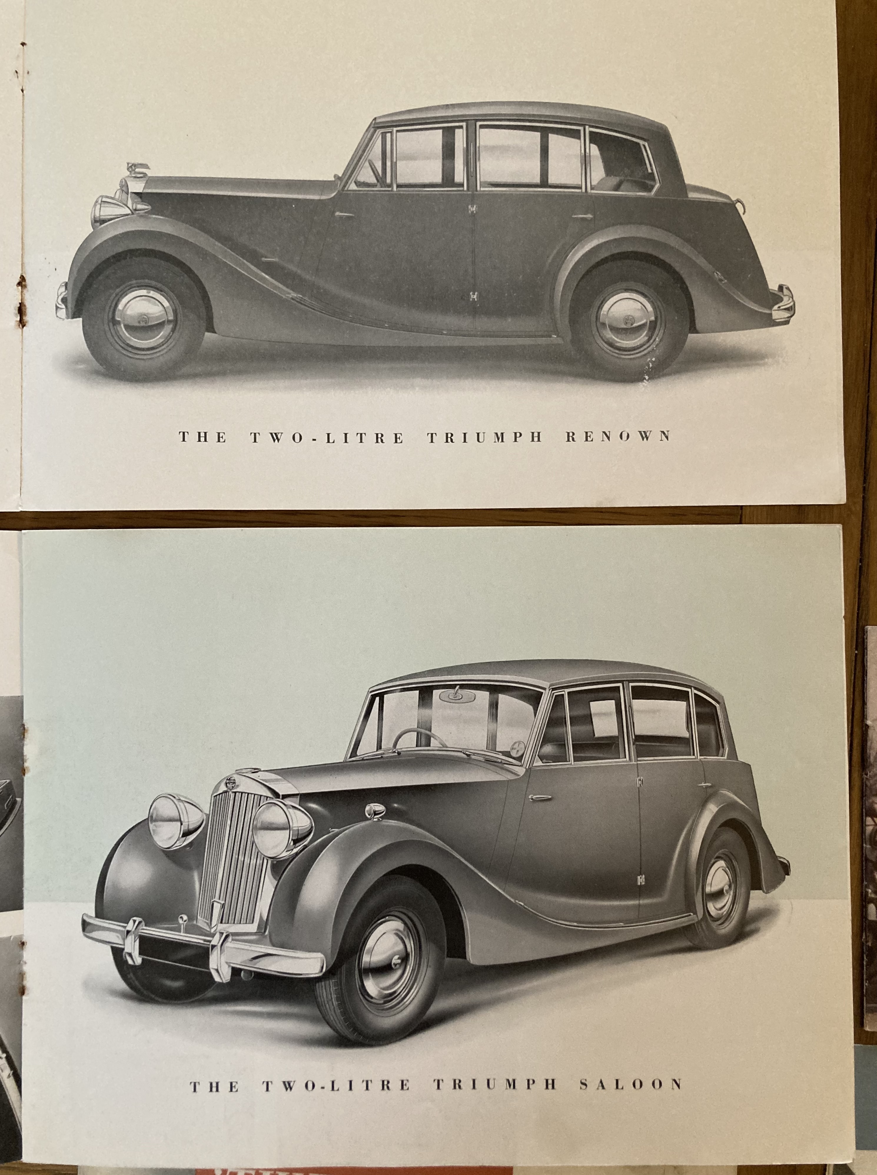 Motoring Interest: A collection of assorted vintage car brochures to include: 1950’s Triumph and - Image 2 of 5