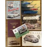 Motoring Interest: A collection of assorted vintage car brochures to include: 1949/50 Vauxhall Velox