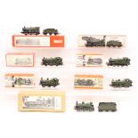 Kit Built: A collection of seven boxed OO Gauge, kit built, assembled locomotives, to include: