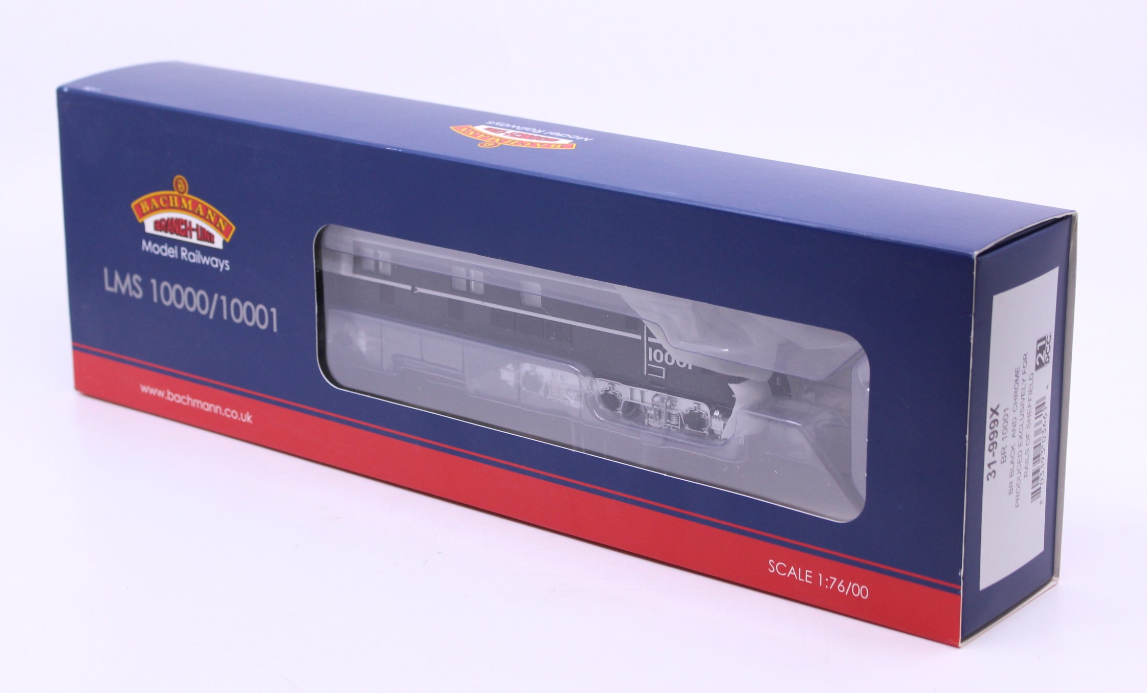 Bachmann: A boxed Bachmann, OO Gauge, BR 10001 BR Black and Chrome, Produced Exclusively for Rails - Image 3 of 3