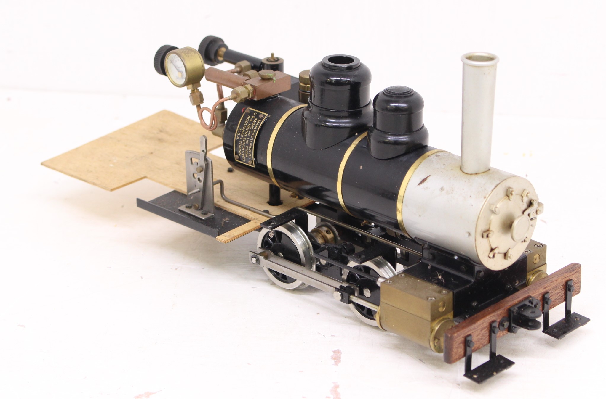 Accucraft: An Accucraft part-built Ruby locomotive, 45mm Scale. General wear expected with age. Used - Image 4 of 4