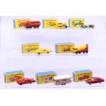Matchbox: A collection of eight assorted boxed Matchbox 75 Series vehicles to comprise: 8-Wheel