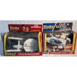 Dinky: A boxed Dinky Toys, Star Trek USS Enterprise, No. 358. Good condition but missing shuttle and