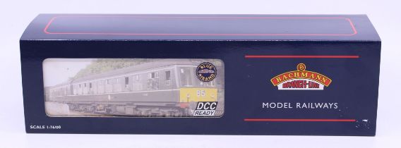 Bachmann: A boxed Bachmann OO Gauge, Class 108 2-Car DMU BR Green with Speed Whiskers, Reference