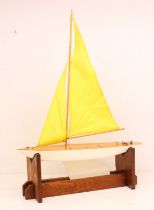 Bowman: A Bowman pond racing yacht, Made in England. Restored by the vendor around 30 years ago.