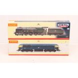 Hornby: A boxed Hornby, OO Gauge, BR 4-6-2 Duchess Class 8P 'City of Sheffield' locomotive and