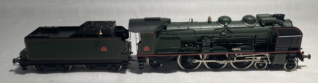 Fulgurex: A boxed HO Scale, Fulgurex, S.N.C.F. 231G 4-6-2 locomotive and tender. Contents in very - Image 6 of 7