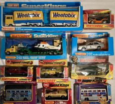 Matchbox: A collection of ten Matchbox Superkings and Speed Kings to include: Ford