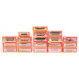 Hornby: A collection of nineteen assorted boxed Hornby, OO Gauge rolling stock. General wear