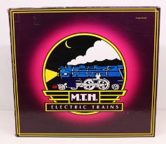 MTH: A boxed MTH Electric Trains, O Gauge, Wabash 5-Car '70 ABS Passenger Set - Ribbed, Item No.