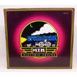 MTH: A boxed MTH Electric Trains, O Gauge, Wabash 5-Car '70 ABS Passenger Set - Ribbed, Item No.