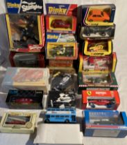 Diecast: A collection of assorted diecast to include: Dinky Trident Starfighter, good condition, box