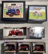 Diecast: A collection of assorted model tractors to include: Britains Ferguson T20 and Lanz D6006,
