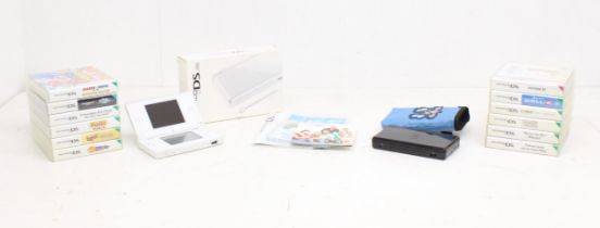 Nintendo: A boxed Nintendo DS Lite console, together with an unboxed Nintendo DS Lite console; and a