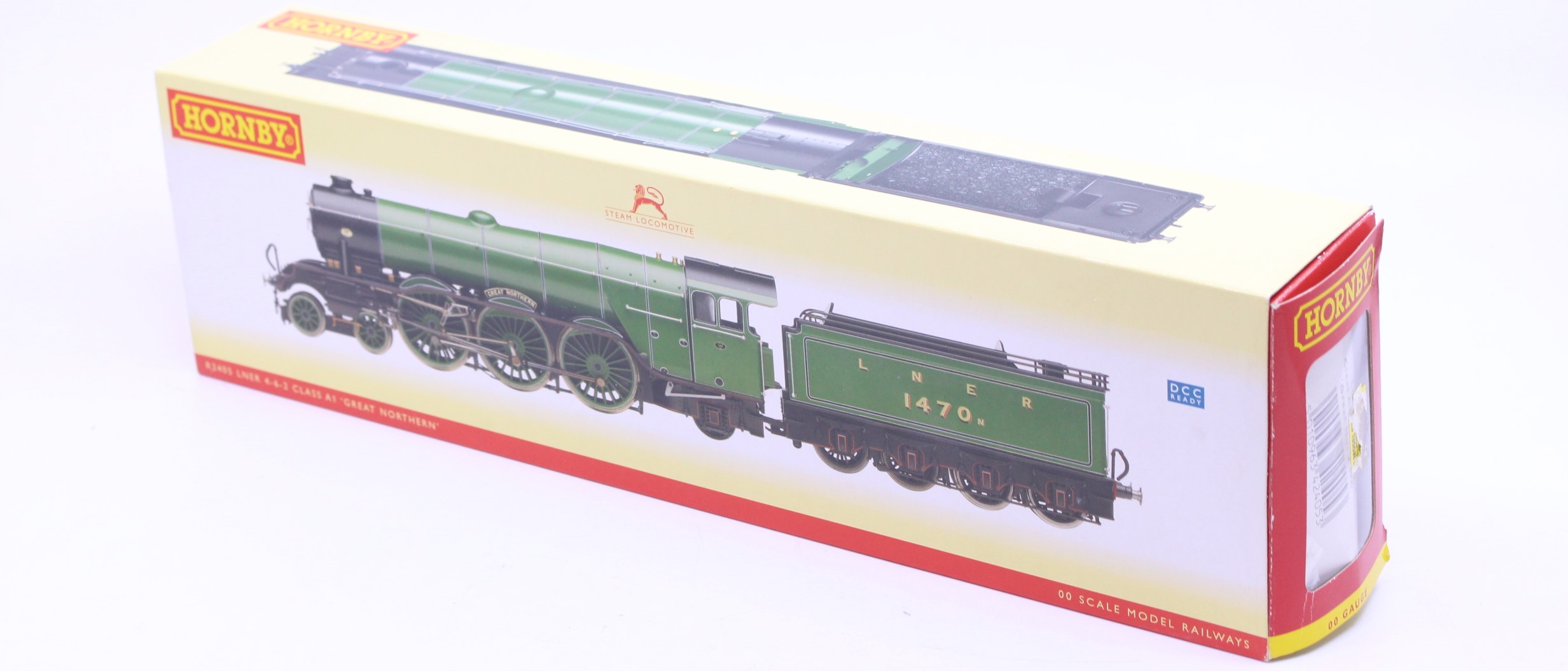 Hornby: A boxed Hornby, OO Gauge, LNER 4-6-2 Class A1 Locomotive and Tender 'Great Northern', - Image 3 of 3