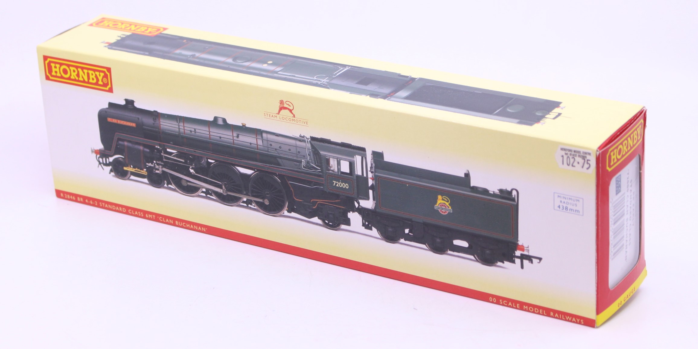 Hornby: A boxed Hornby, OO Gauge, BR Early Standard Class Locomotive and Tender '72000 Clan - Image 3 of 3