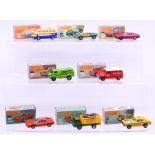 Matchbox: A collection of eight assorted boxed Matchbox 75 Series vehicles to comprise: Airport