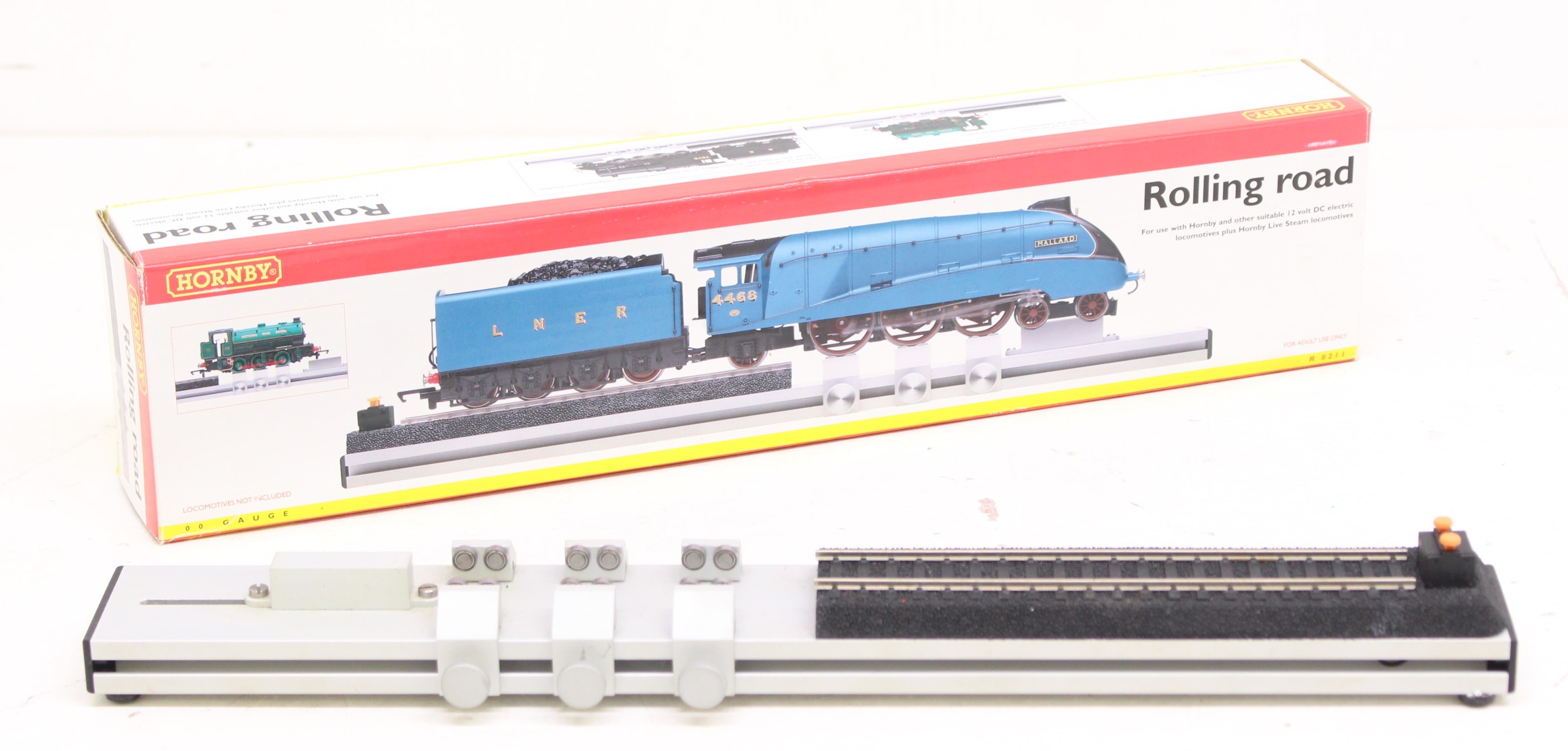 Hornby: A boxed Hornby, OO Gauge, Rolling Road, Reference R8211. Original box, general wear expected