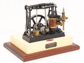 Easton & Anderson: An Easton & Anderson Grasshopper Beam Engine, Built by D. Parker, Derby 1993,