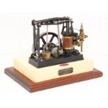 Easton & Anderson: An Easton & Anderson Grasshopper Beam Engine, Built by D. Parker, Derby 1993,