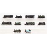 OO Gauge: A collection of ten assorted unboxed OO Gauge locomotives to comprise: Hornby, Triang,
